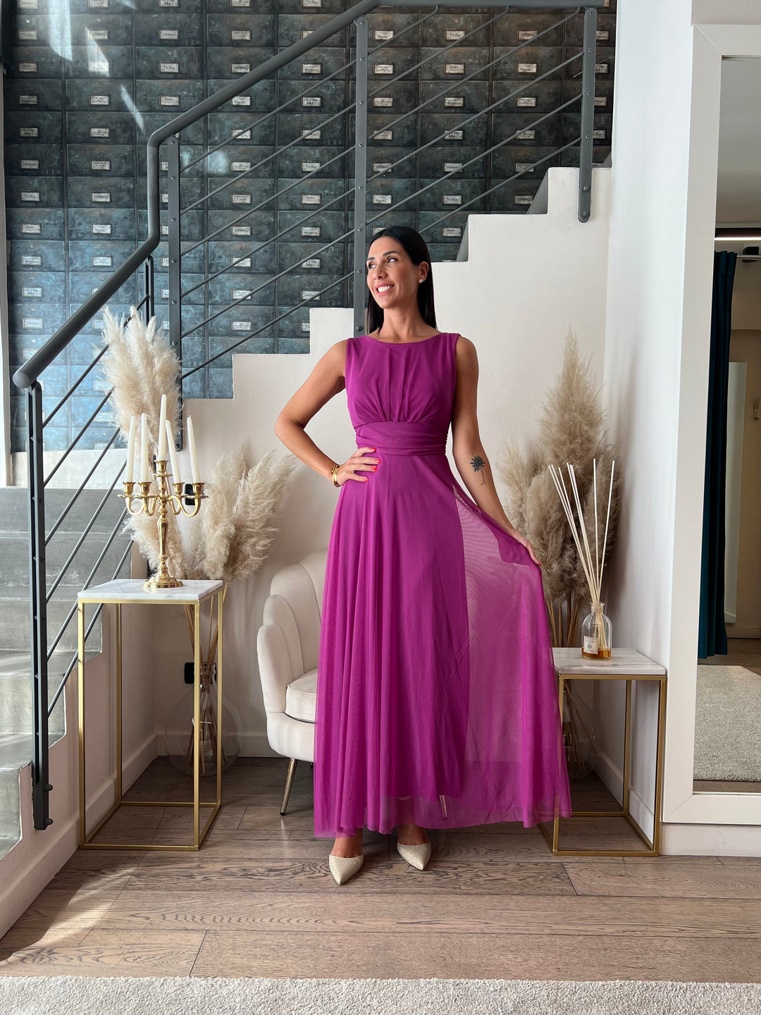 ABITO GIULIA MAGENTA