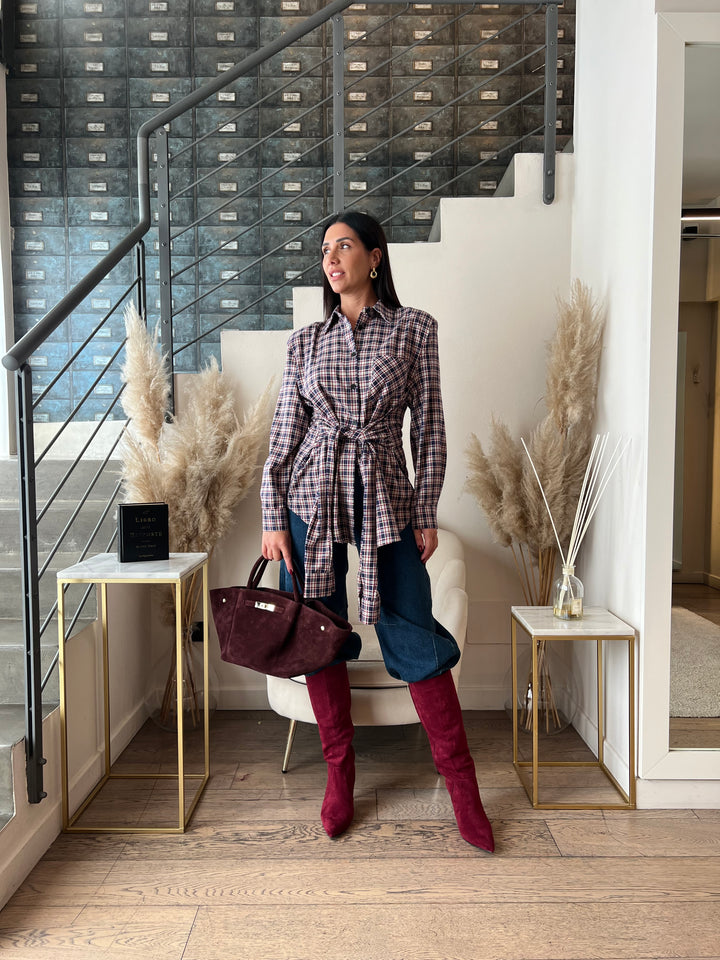 CAMICIA LUMINA SCOZZESE