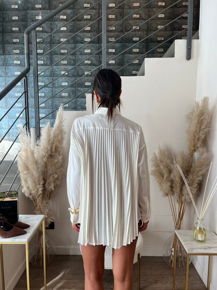 CAMICIA SCHIENA PLISSE