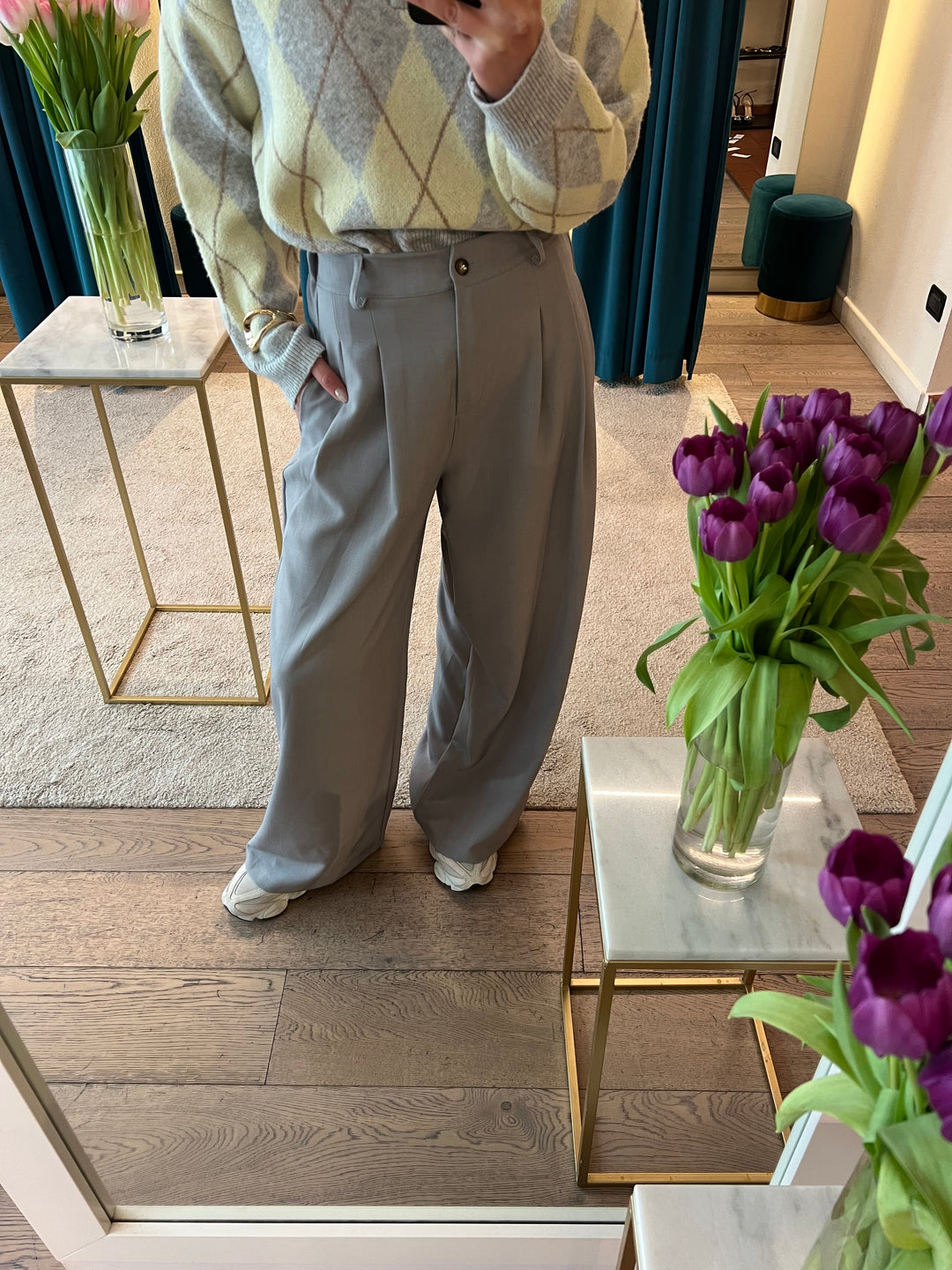 PANTA PALAZZO PINCES