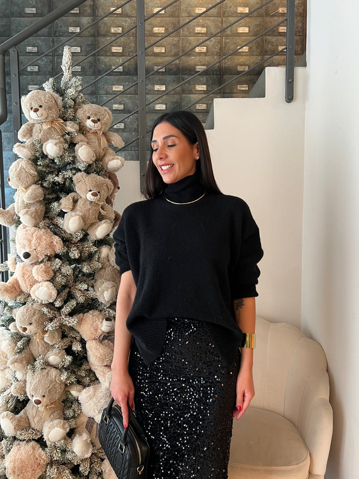 MAGLIONE LUPETTO ALPACA