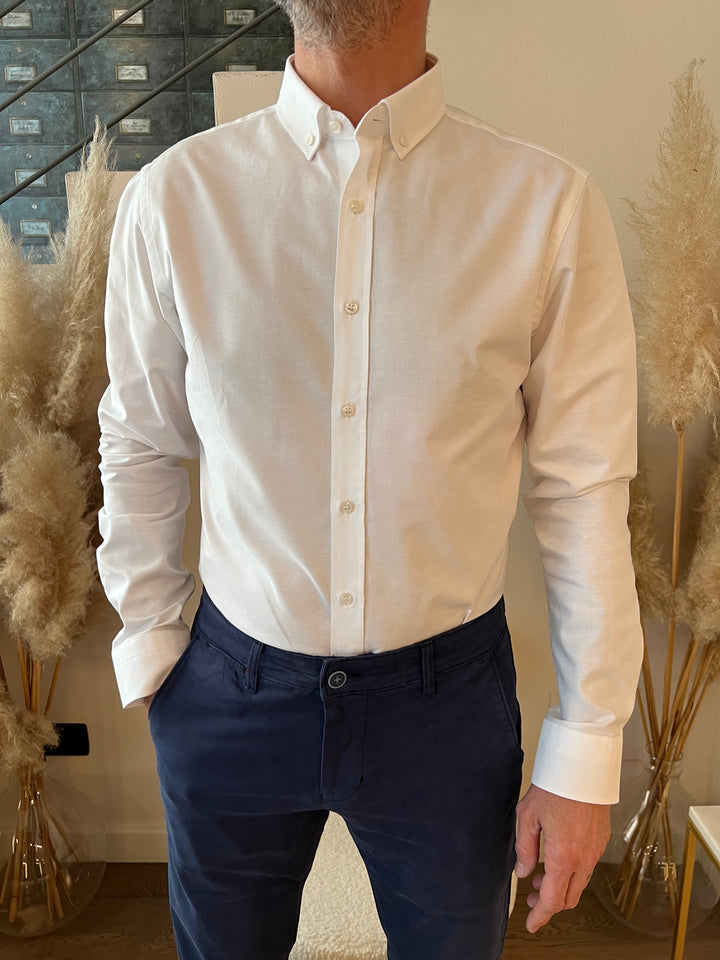 CAMICIA OXFORD BIANCO