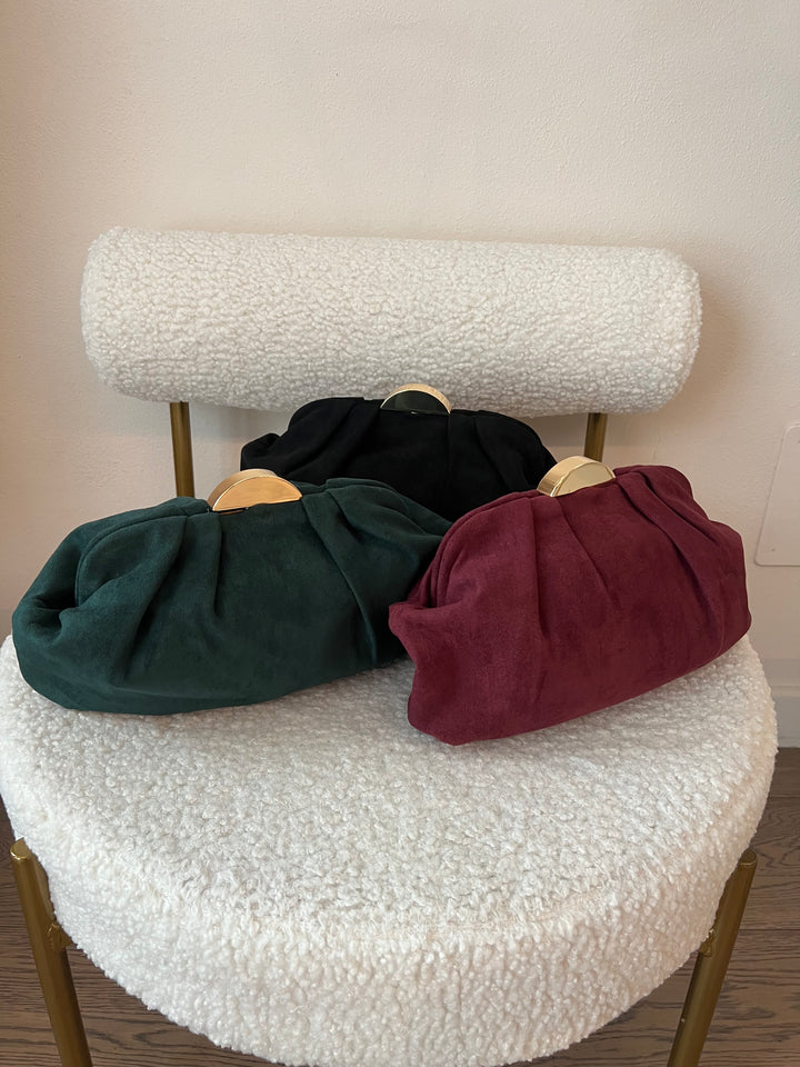 CLUTCH SUEDE
