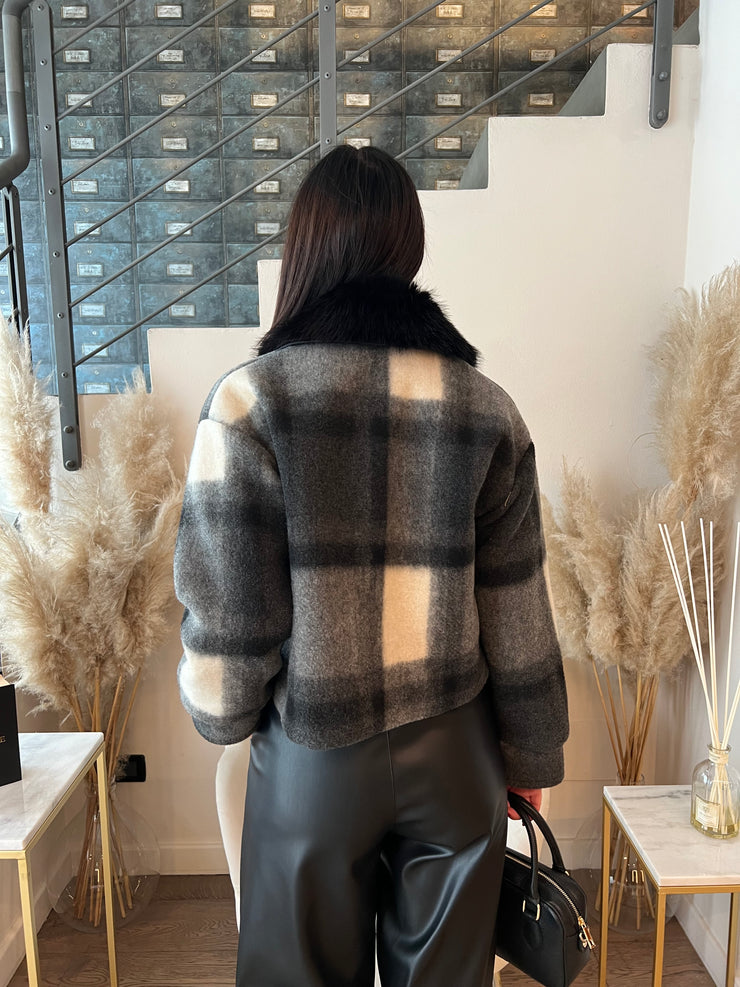 GIACCA SCOZZESE CROP