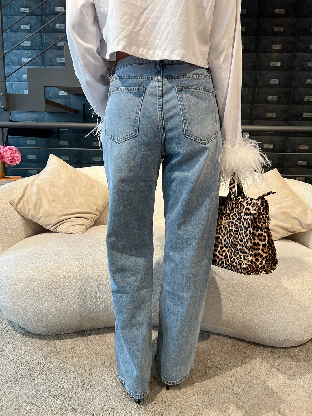 JEANS DRITTO CHIARO