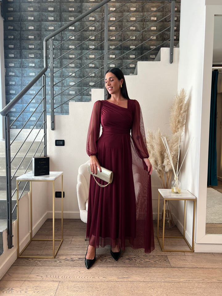 ABITO GIOVANNA BORDEAUX