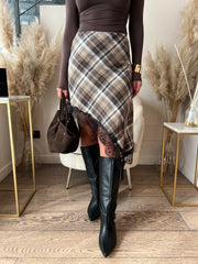 GONNA SCOZZESE ASIMMETRICA PIZZO