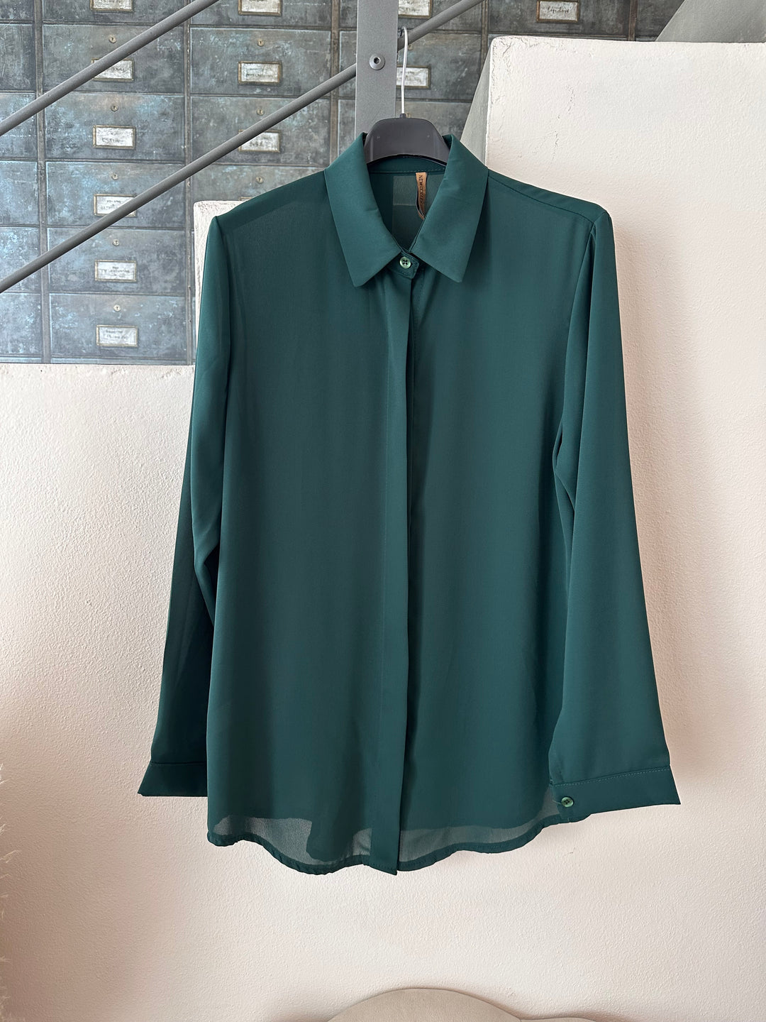 CAMICIA ALLACCIATURA NASCOSTA