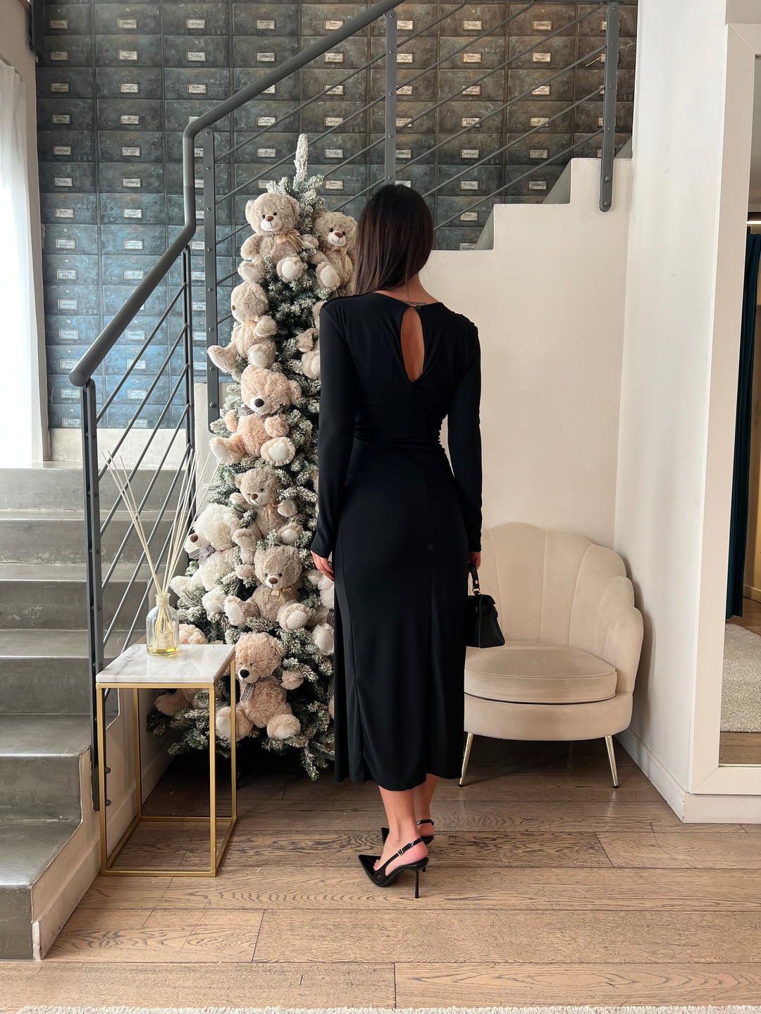 ABITO TOP DRAPPEGGIO MIDI