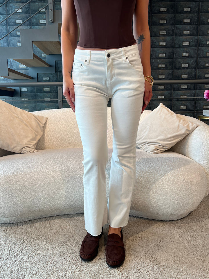 JEANS BIANCO ZAMPETTA