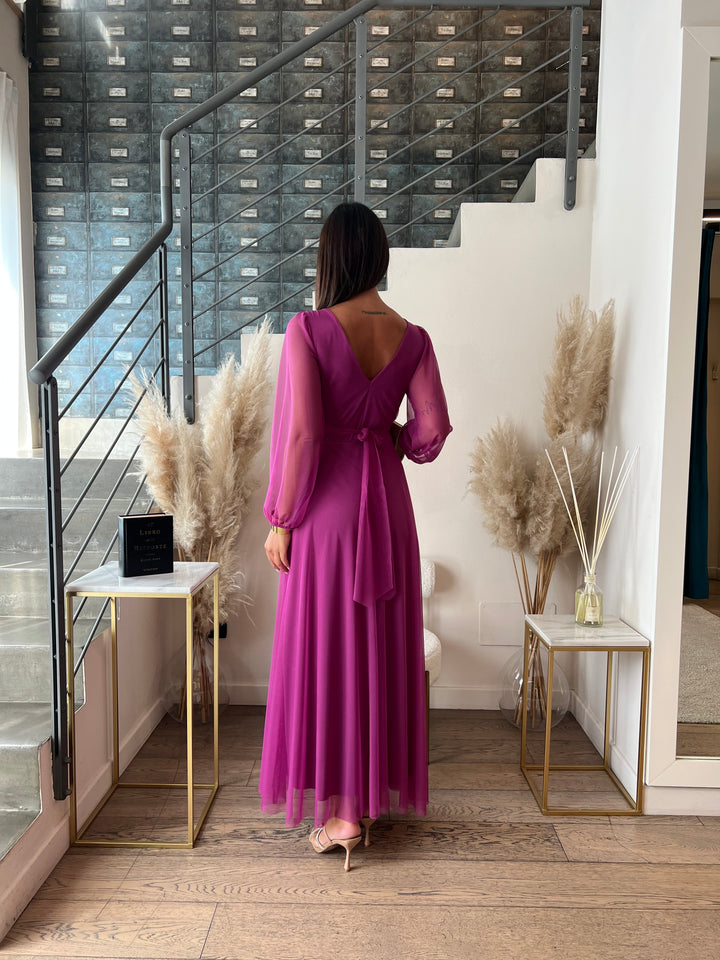 ABITO LUCIANA MAGENTA