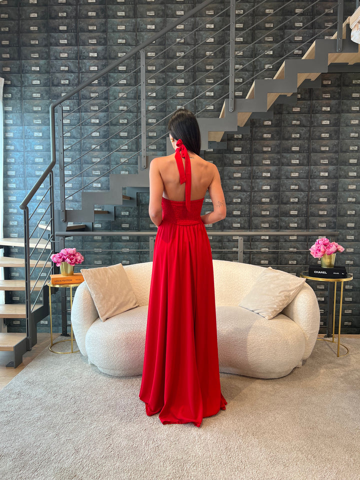 ABITO CLAUDIA ROSSO