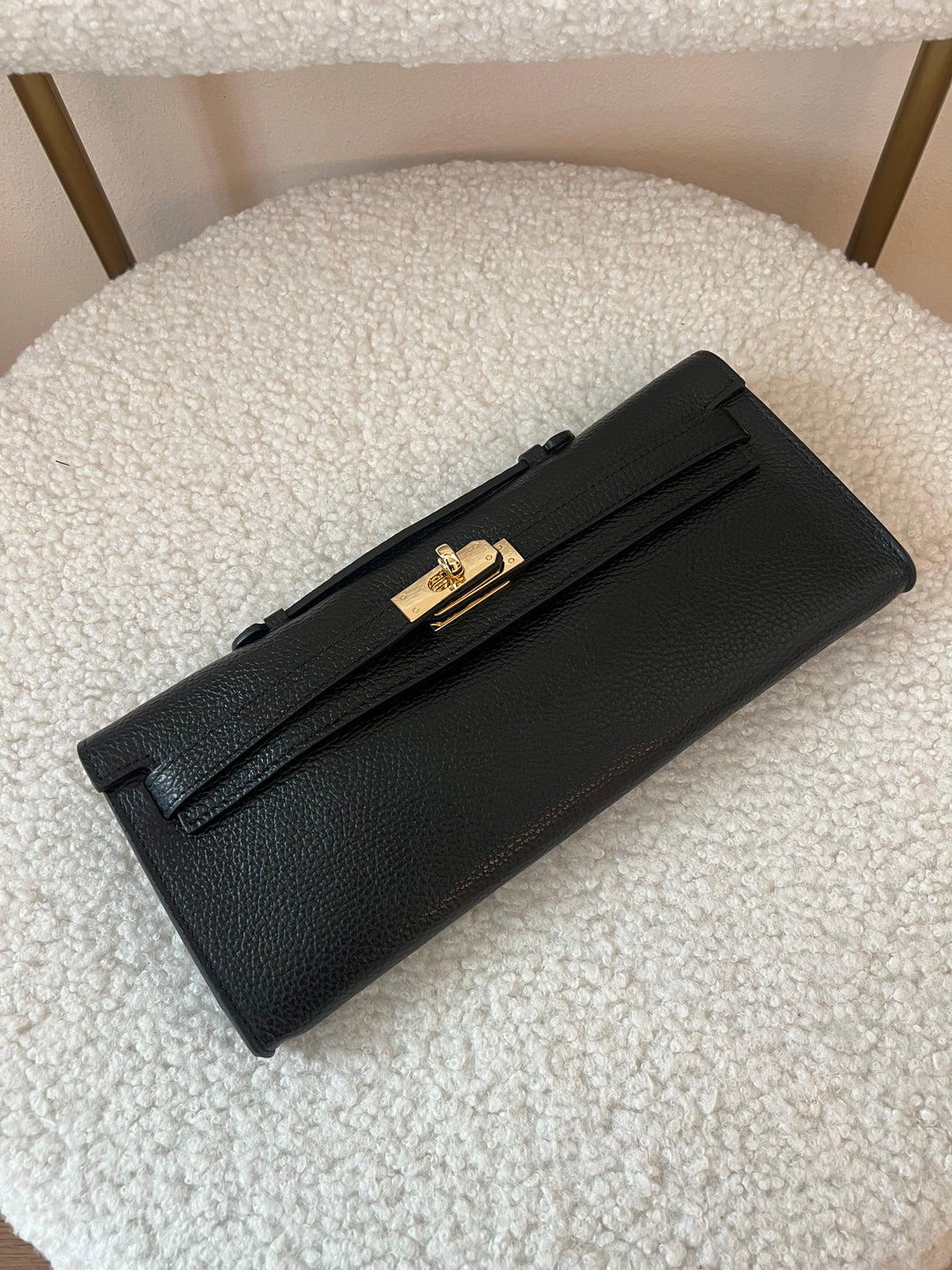 BORSA POCHETTE PELLE