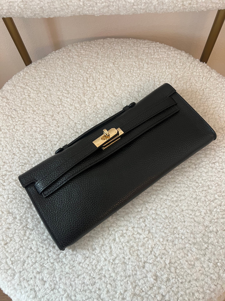 BORSA POCHETTE PELLE