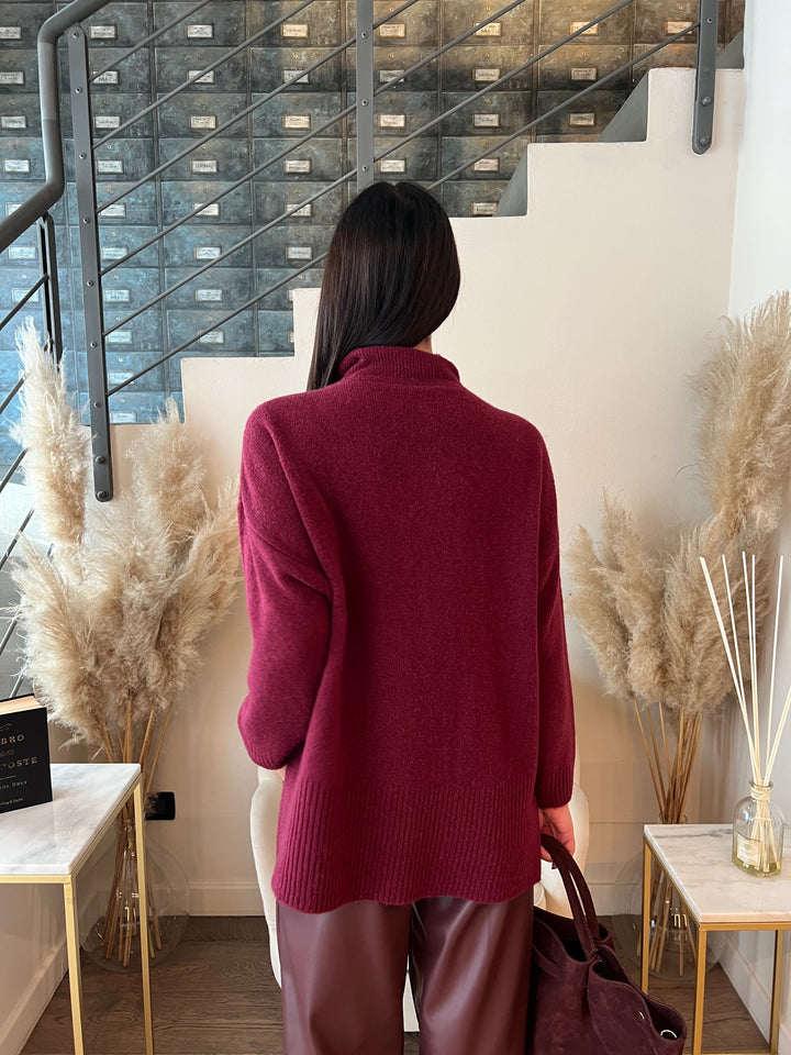 MAGLIONE LUPETTO ALPACA