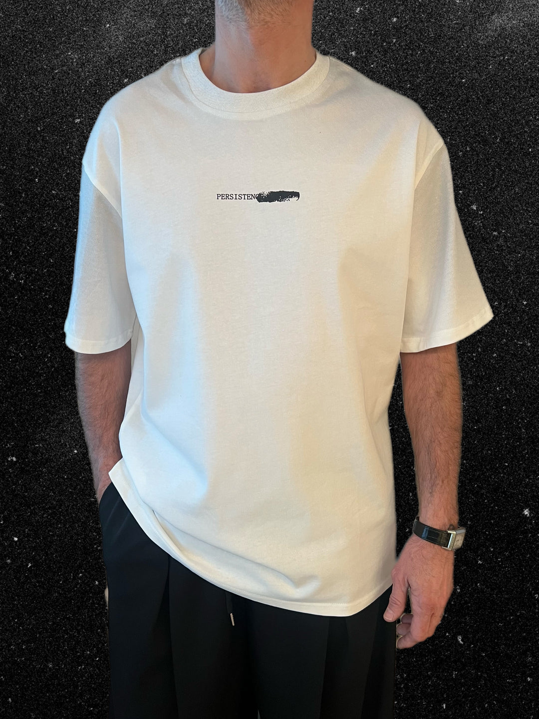 T-SHIRT PERSISTENCE BIANCO