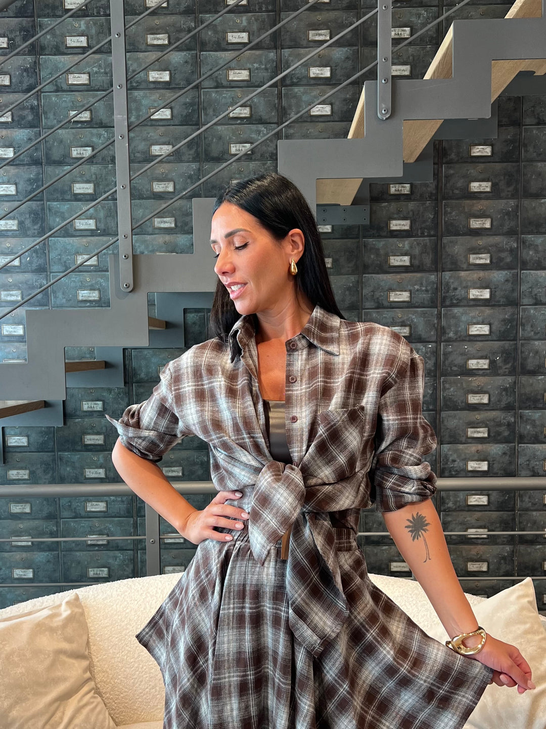 CAMICIA SCOZZESE OVER
