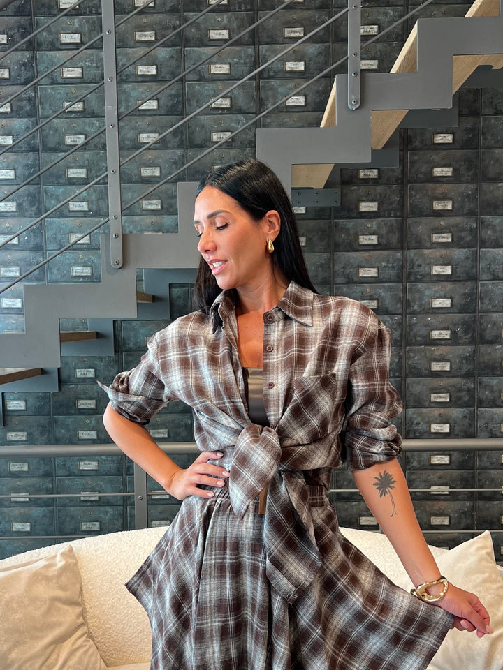 CAMICIA SCOZZESE OVER