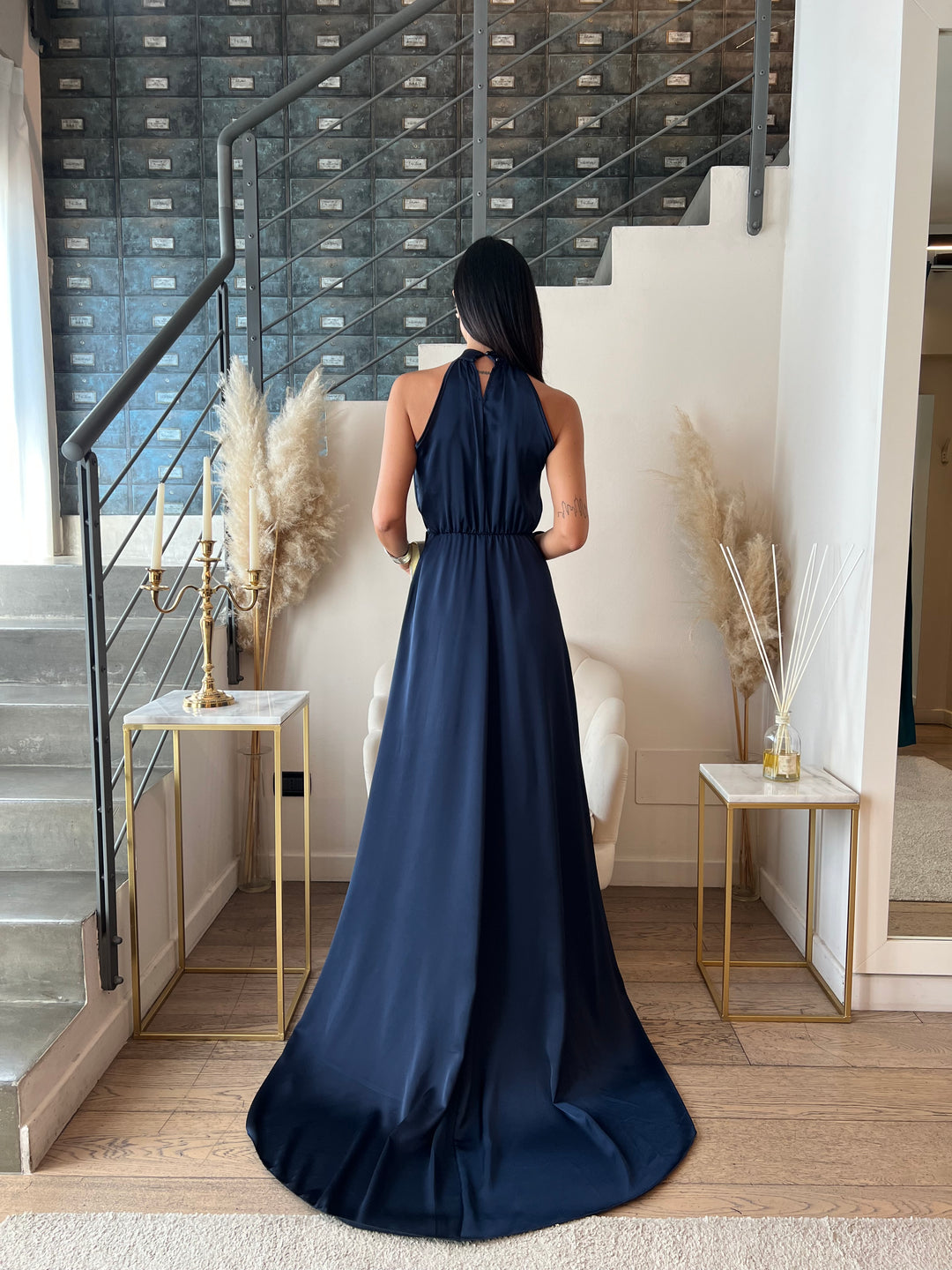 ABITO STRASCICO BLU