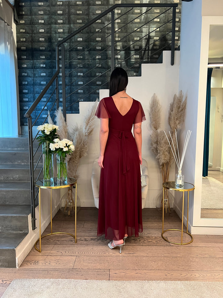 ABITO ANTONELLA BORDEAUX