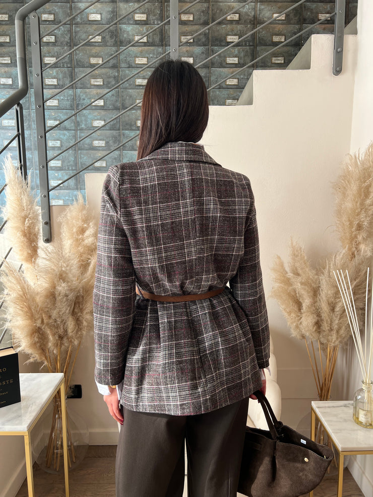 GIACCA SCOZZESE CINTURA