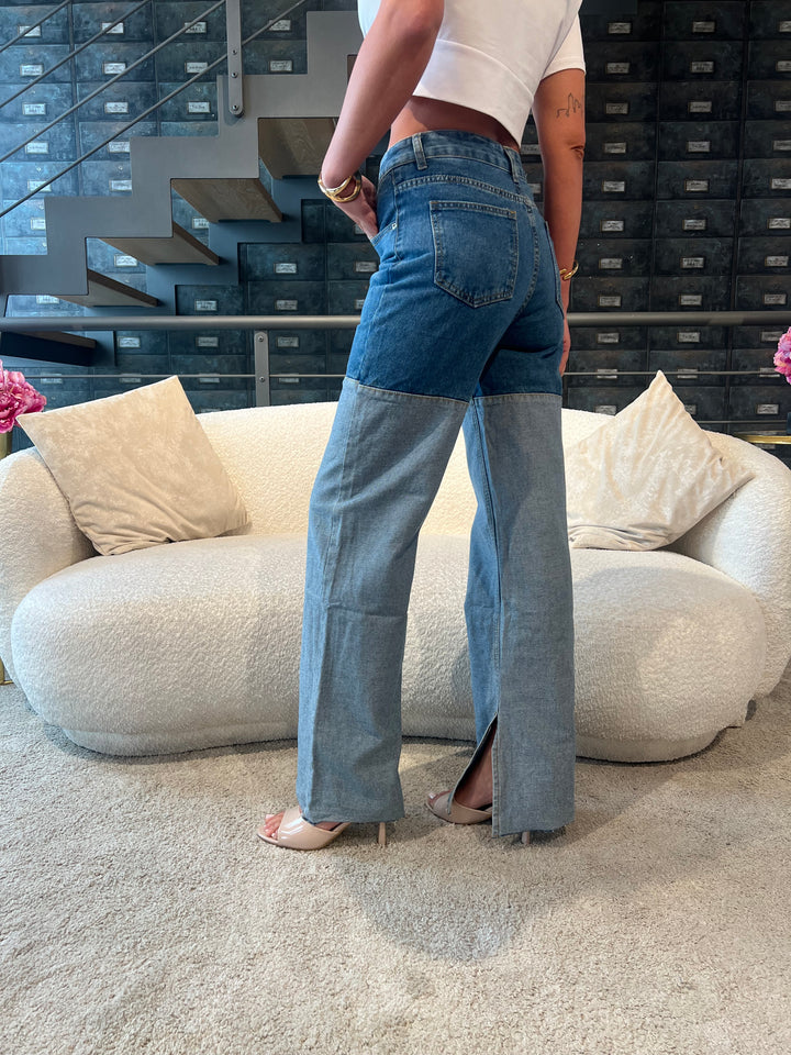 JEANS BICOLORE DENIM