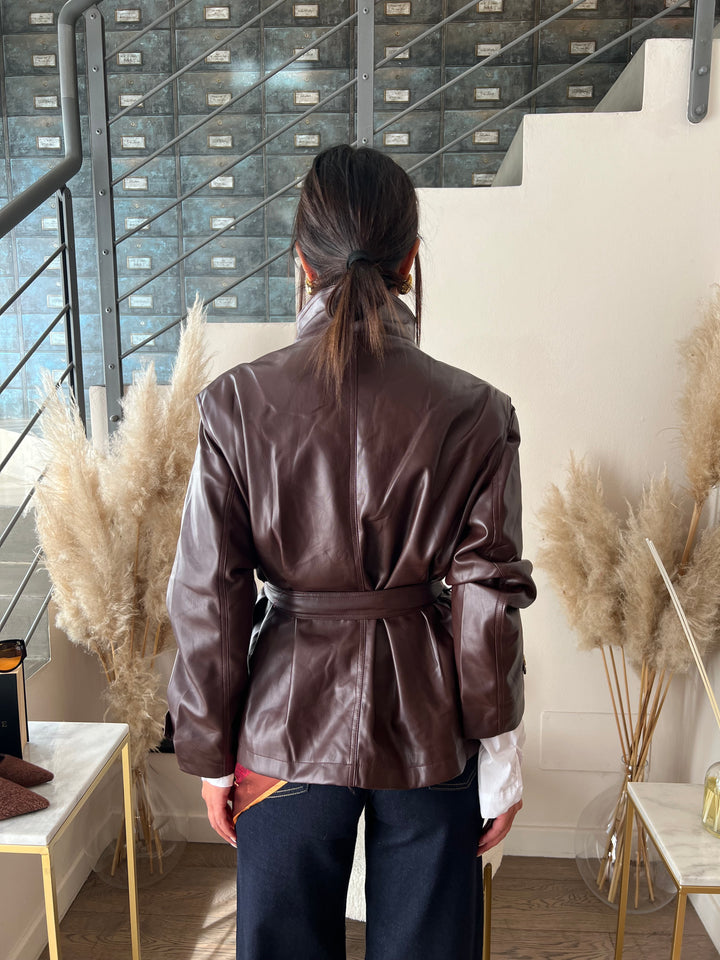 GIACCA AVIATORE ECOPELLE