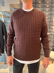 MAGLIONE TRECCE