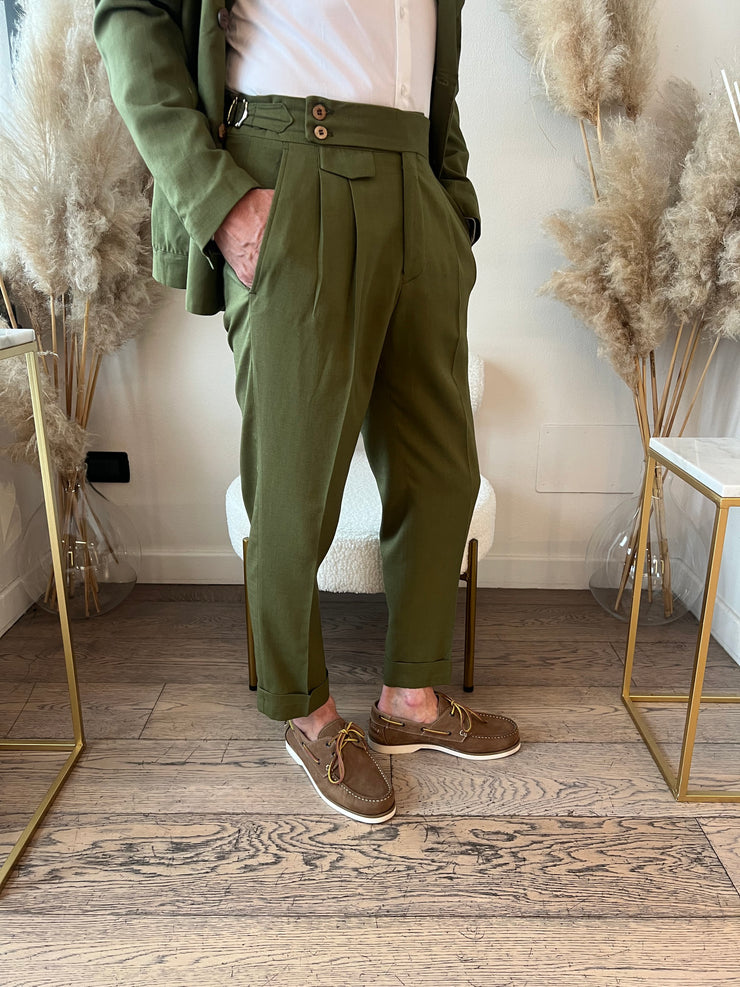 COMPLETO LAPO LINO VERDE
