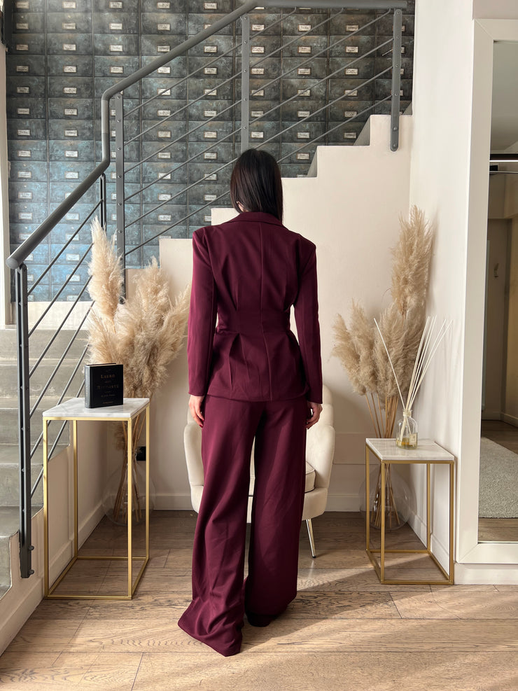 COMPLETO GIORGIA BORDEAUX