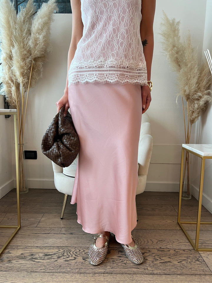 GONNA SATIN MIDI