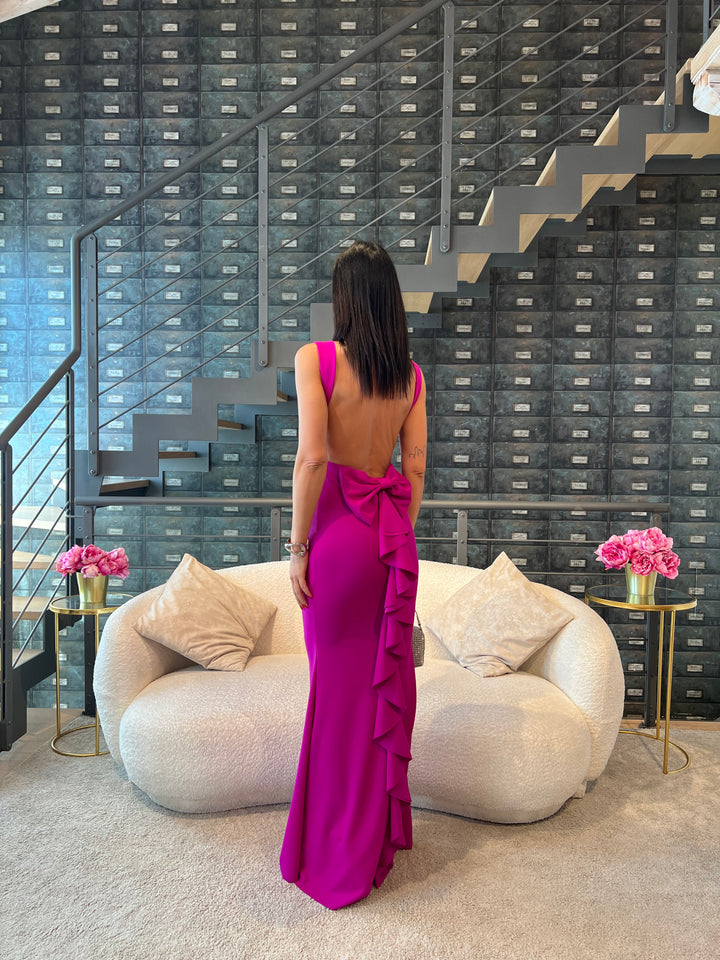 ABITO SIRENA FIOCCO CICLAMINO