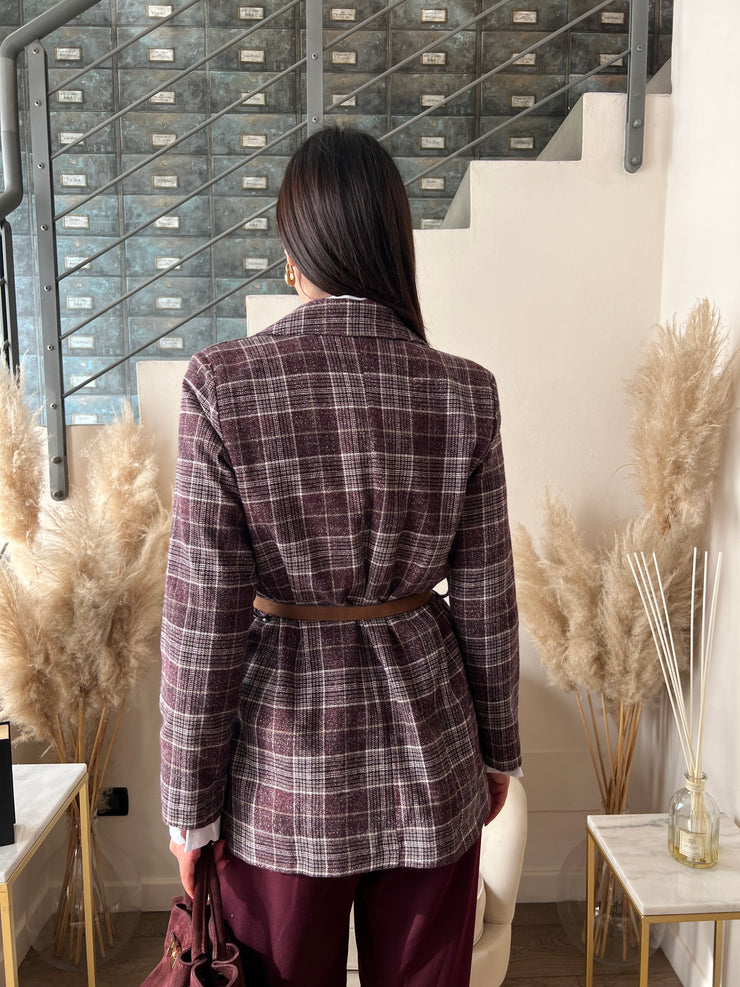 GIACCA SCOZZESE CINTURA