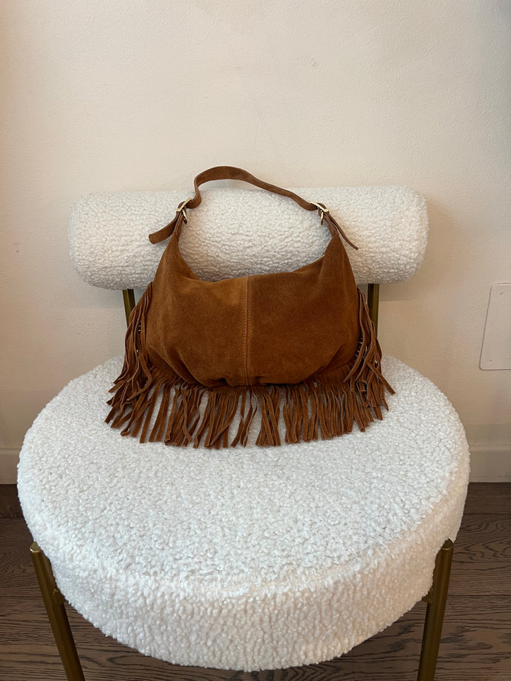 BORSA SUEDE FRANGE