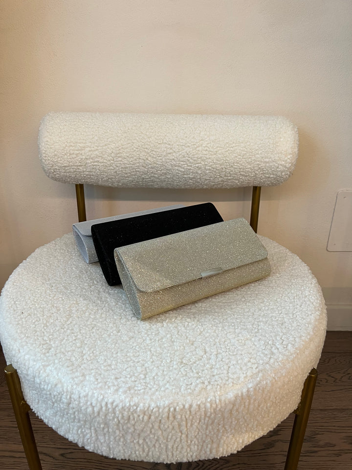 POCHETTE GLITTER GANCETTO