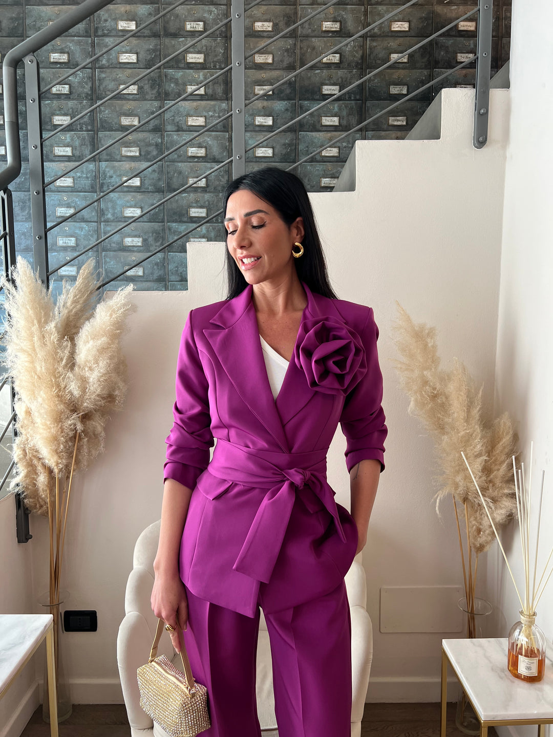 COMPLETO SPILLA MAGENTA