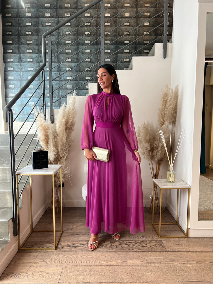 ABITO VALERIA MAGENTA