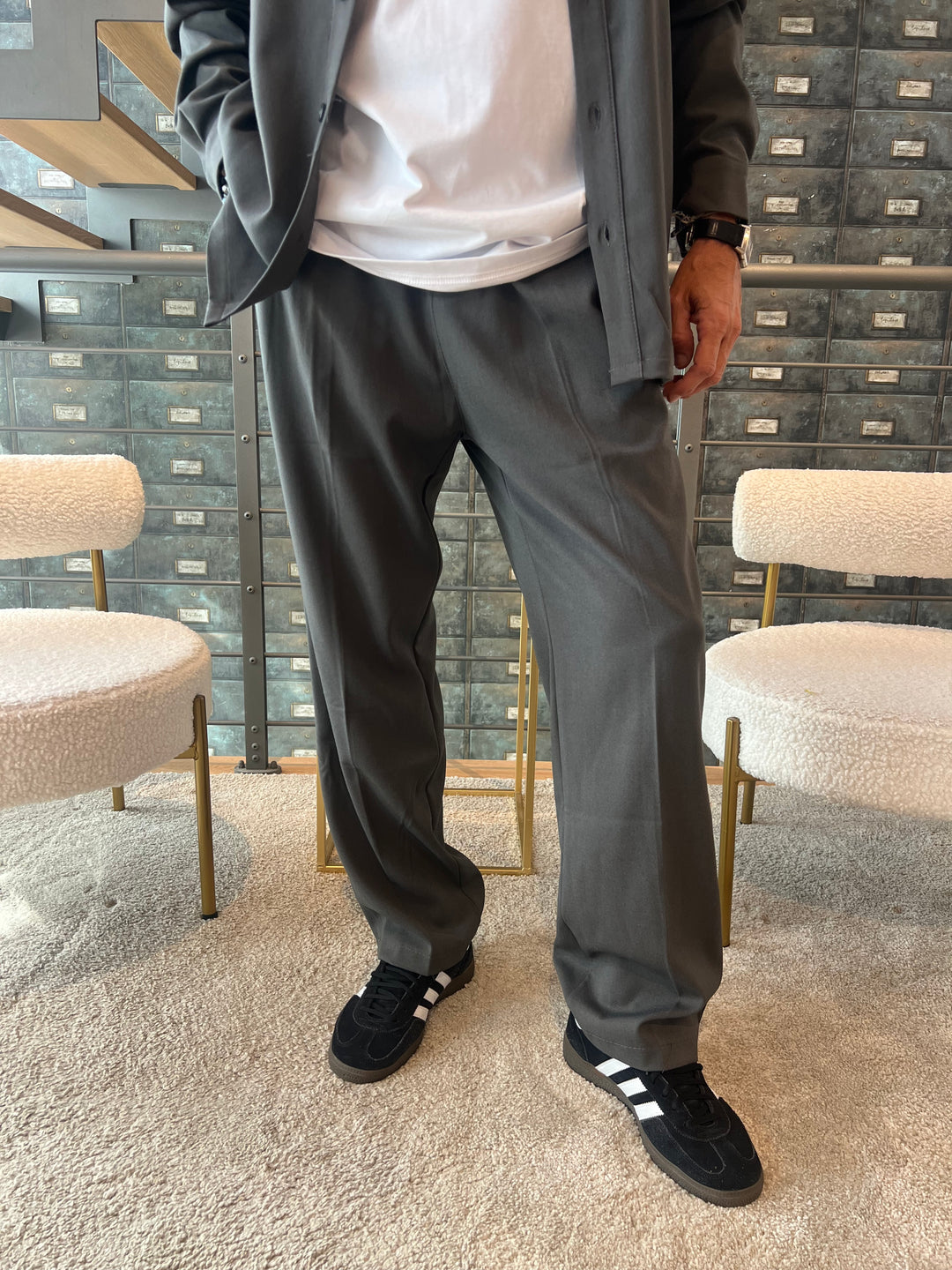 COMPLETO LUKE GRIGIO