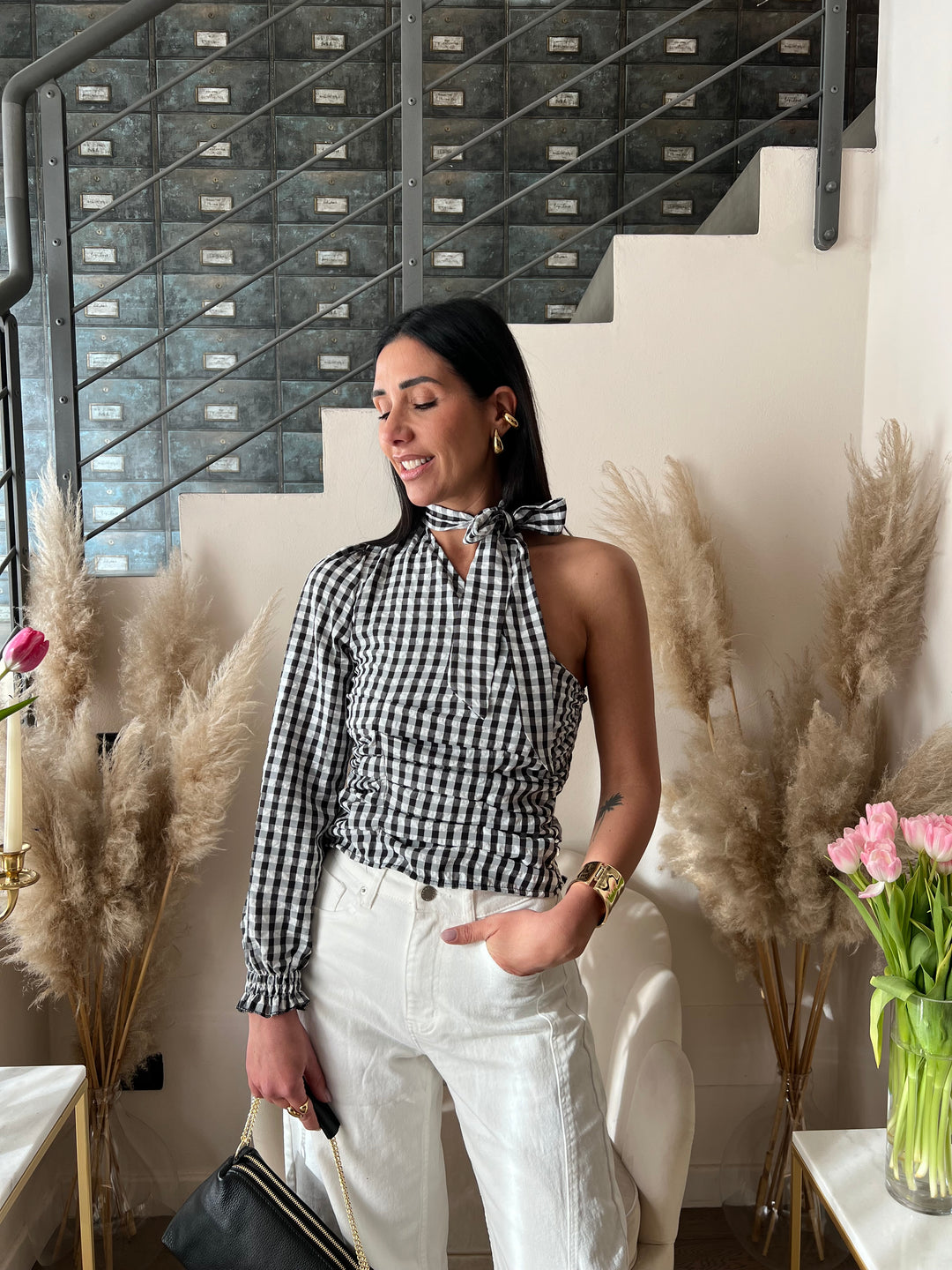 TOP VICHY MONOSPALLA