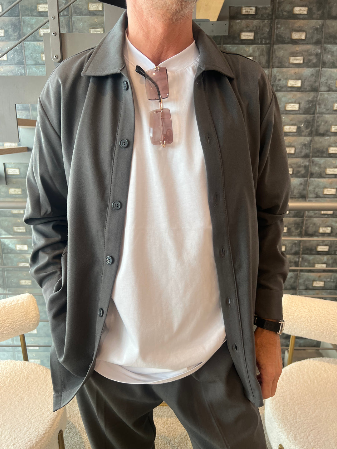 COMPLETO LUKE GRIGIO