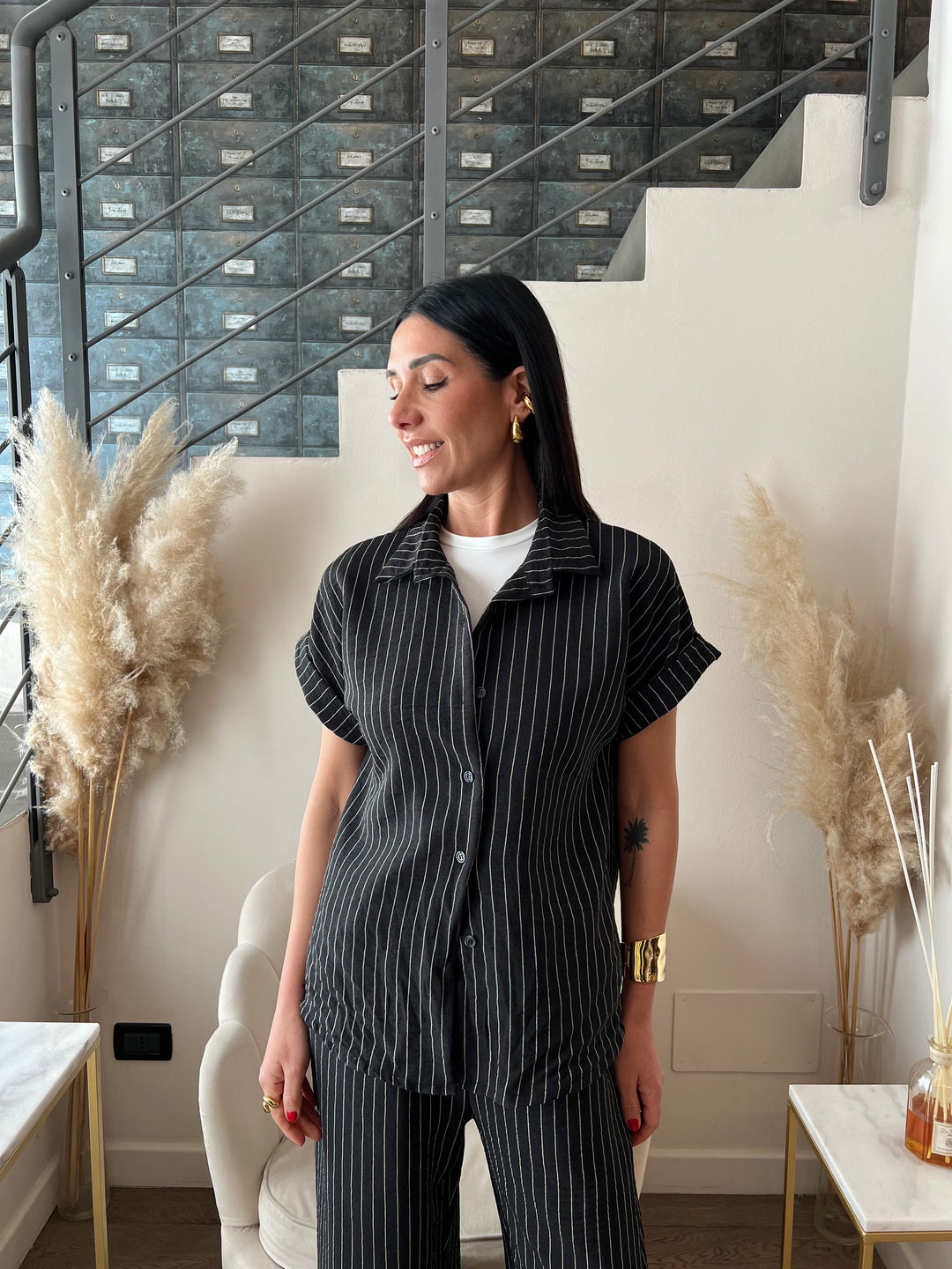 CAMICIA GESSATO