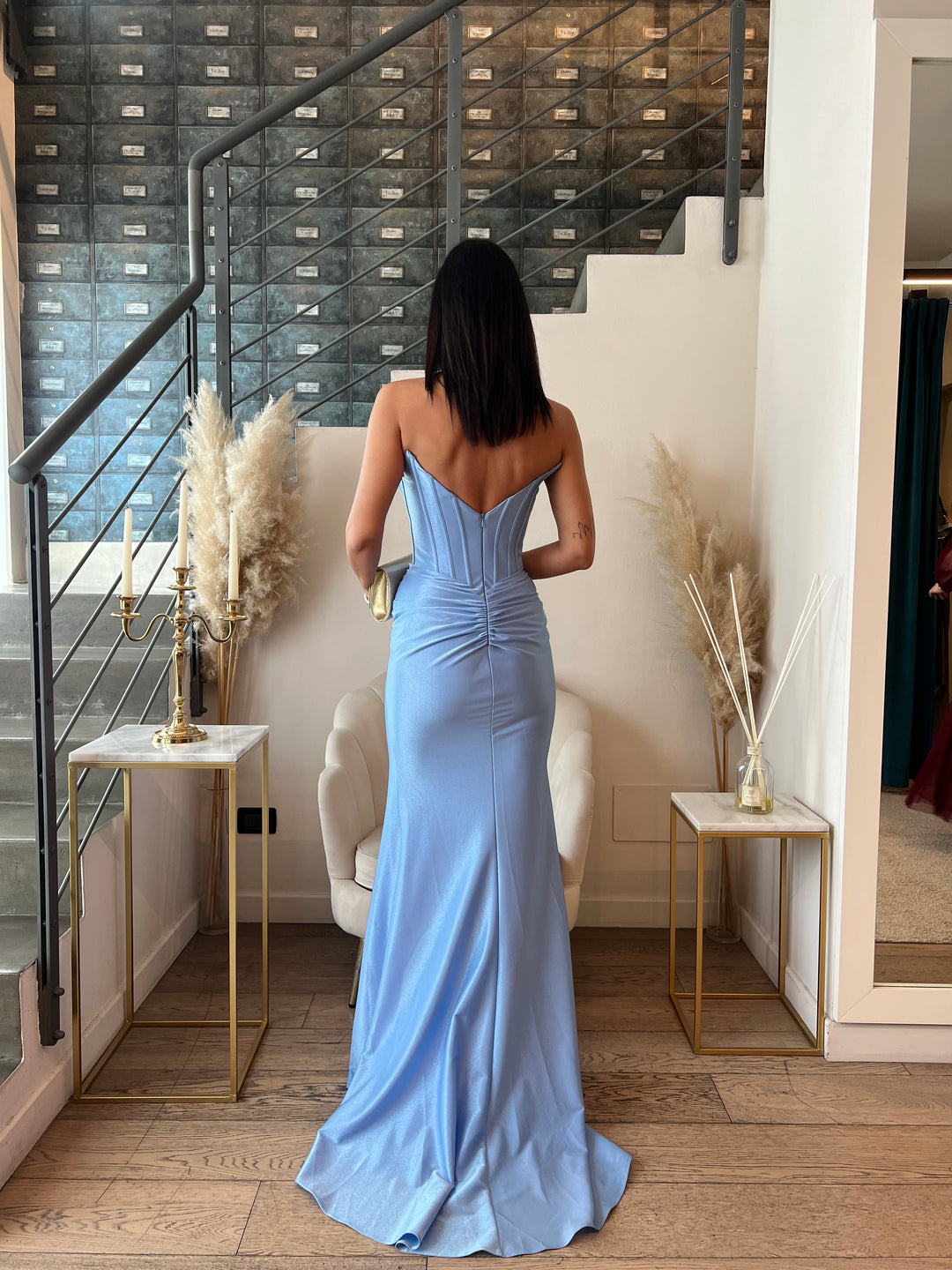 ABITO PRINCESS CUORE AZZURRO