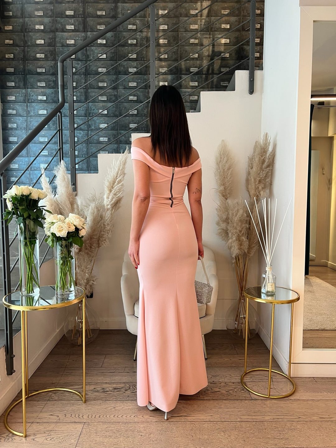ABITO SIRENA CUORE ROSA