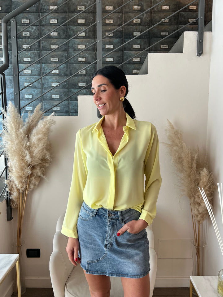 CAMICIA ALLACCIATURA NASCOSTA