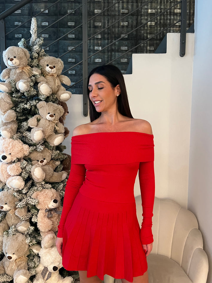 MAGLIONE SCOLLO DRITTO