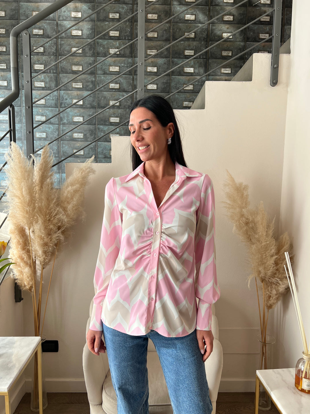 CAMICIA FANTASY ARRICCIATA