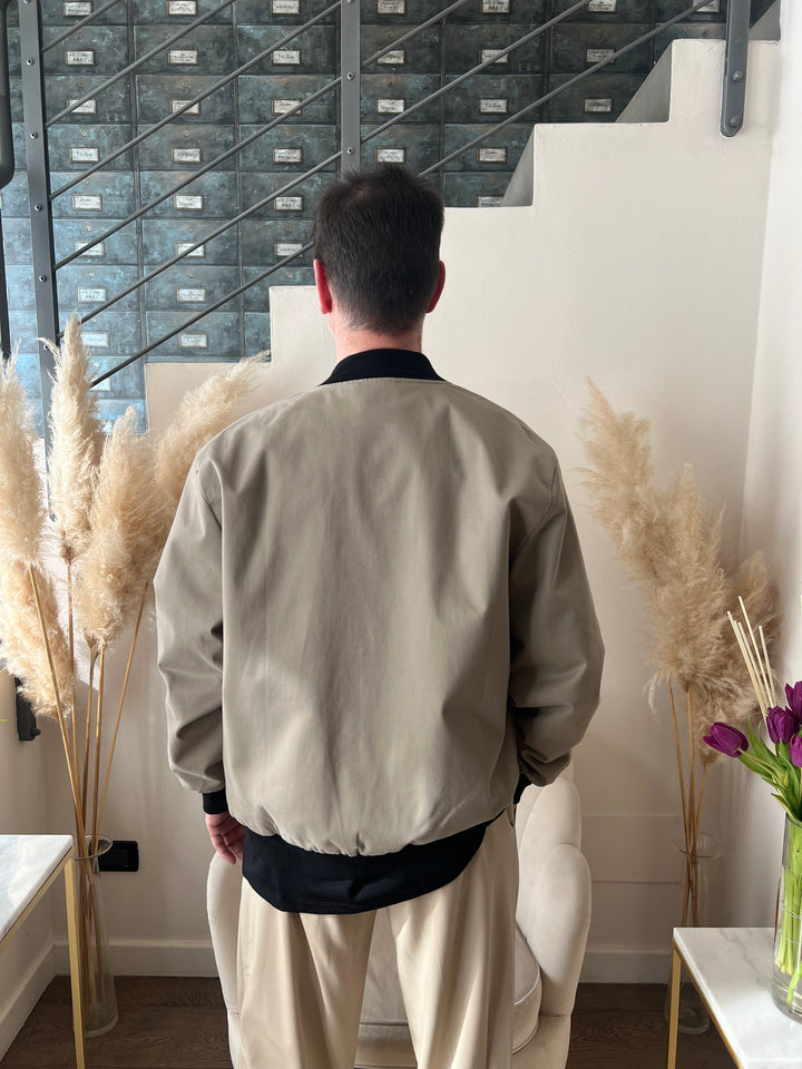 BOMBER POLSINI BEIGE
