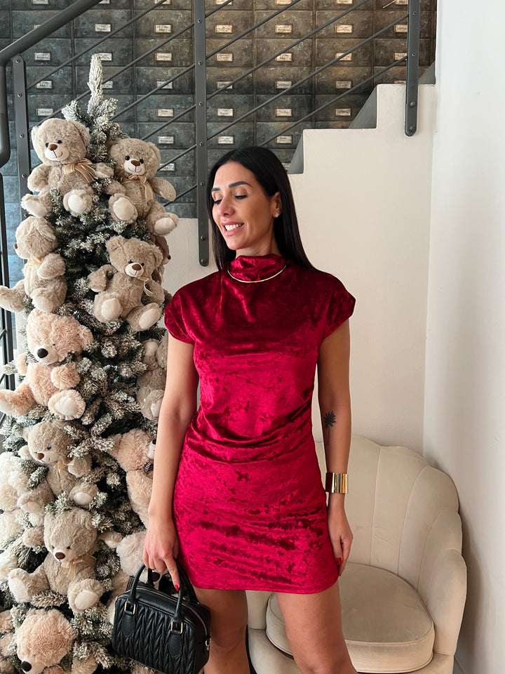 ABITO VELLUTO MANICHETTA