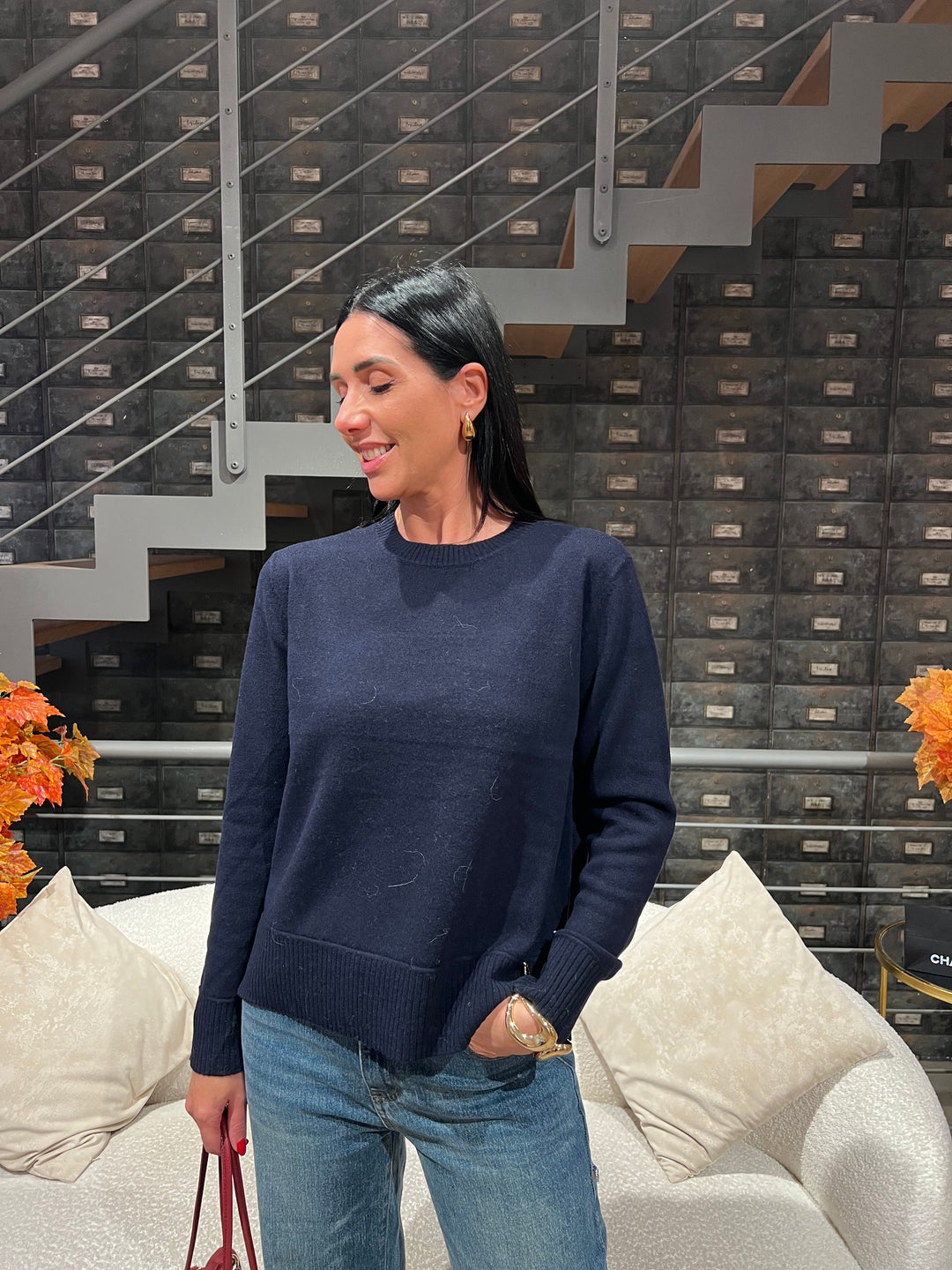 MAGLIONE LANA GIROCOLLO