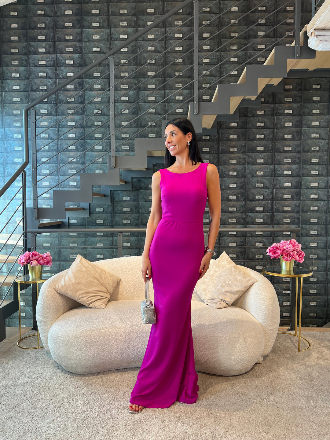 ABITO SIRENA FIOCCO CICLAMINO